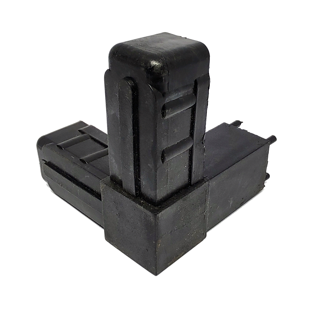 Conector Y de plástico para metalon de 25x25 mm
